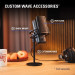 Elgato Wave:3 Premium USB Condenser Microphone - професионален настолен USB микрофон за запис и стрийминг (черен) 17