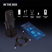 Elgato Wave:3 Premium USB Condenser Microphone - професионален настолен USB микрофон за запис и стрийминг (черен) 18