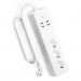 Meross Smart WiFi Power Strip 3 AC + 4 USB Ports - смарт WiFi разклонител с 3 гнезда и 4 USB изхода за Android и iOS (бял) 1