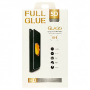 Premium Full Glue 5D Tempered Glass - обхващащо и ръбовете стъклено защитно покритие за дисплея на iPhone 12, iPhone 12 Pro (черен) 1