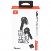 JBL Tune 215TWS - безжични Bluetooth слушалки с микрофон за мобилни устройства (черен)  8