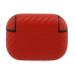 Ferrari On Track PU Carbon Leather Case - кожен кейс за Apple Airpods Pro (червен) 2