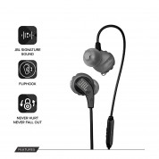 JBL Endurance Run - водоустойчиви спортни слушалки с микрофон за мобилни устройства (черен)  2