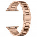 Spigen Modern Fit Band - стоманена каишка за Apple Watch 38мм, 40мм, 41мм (розово злато) 2