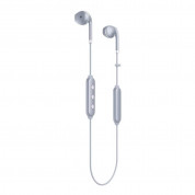 Happy Plugs Wireless II Earbuds - безжични Bluetooth слушалки с микрофон за мобилни устройства (тъмносив)  1