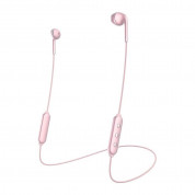 Happy Plugs Wireless II Earbuds - безжични Bluetooth слушалки с микрофон за мобилни устройства (розово злато)  2