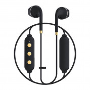 Happy Plugs Wireless II Earbuds (black gold)