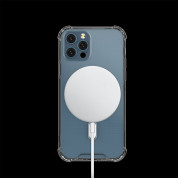 HR Clear Magnetic Case MagSafe - хибриден удароустойчив кейс с MagSafe за iPhone 12 Pro Max (прозрачен)  4