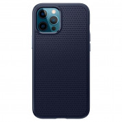 Spigen Liquid Air Case for iPhone 12, iPhone 12 Pro (navy blue) 1