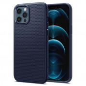 Spigen Liquid Air Case for iPhone 12, iPhone 12 Pro (navy blue)