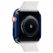 Spigen Thin Fit Case - качествен твърд кейс за Apple Watch 44мм (син) 7