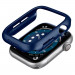 Spigen Thin Fit Case - качествен твърд кейс за Apple Watch 44мм (син) 3