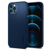 Spigen Thin Fit Case for iPhone 12, iPhone 12 Pro (navy blue)