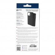 Prio Protective Hybrid Cover for Samsung Galaxy A42 (black) 2