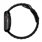 Nomad Sport Strap V2 - силиконова каишка за Apple Watch 42мм, 44мм, 45мм, Ultra 49мм (черен) 4