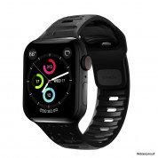 Nomad Sport Band - силиконова каишка за Apple Watch 42мм, 44мм, 45мм, Ultra 49мм (черен) 2