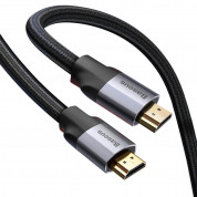 Baseus Enjoyment Series 4K HDMI Male To HDMI Male Cable (CAKSX-E0G) - 4K HDMI към HDMI кабел (500 см) (тъмносив) 1