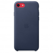 Apple iPhone SE2 Leather Case (Midnight Blue) 1