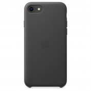 Apple iPhone SE2 Leather Case (black)