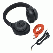 JBL E65BTNC Wireless Over-ear Noise-cancelling Headphones - безжични блутут слушалки с микрофон за мобилни устройства с Bluetooth (черен) 6