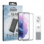 Eiger 3D Screen Tempered Glass for Samsung Galaxy S21 Plus (black-clear)