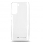 Case FortyFour No.1 Case - силиконов (TPU) калъф за Samsung Galaxy S21 Plus (прозрачен) 1