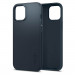 Spigen Thin Fit Case - качествен тънък матиран кейс за iPhone 12 Pro Max (тъмносив) 3