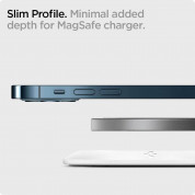 Spigen MagFit Pad Apple Magsafe - приставка превръщаща MagSafe в зареждаща поставка (бял) 11