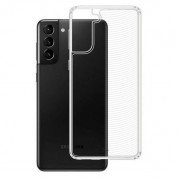 3MK Clear Case - силиконов (TPU) калъф за Samsung Galaxy S21 Plus (прозрачен)