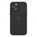 SwitchEasy AERO Plus Case - тънък хибриден кейс 0.38 мм. съвместим с MagSafe за iPhone 12 Pro Max (черен) 1