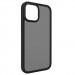 SwitchEasy AERO Plus Case - тънък хибриден кейс 0.38 мм. съвместим с MagSafe за iPhone 12 Pro Max (черен) 4