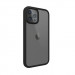 SwitchEasy AERO Plus Case - тънък хибриден кейс 0.38 мм. съвместим с MagSafe за iPhone 12 Pro Max (черен-прозрачен) 2