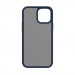 SwitchEasy AERO Plus Case - тънък хибриден кейс 0.38 мм. съвместим с MagSafe за iPhone 12 Pro Max (син) 5