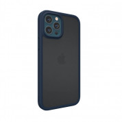 SwitchEasy AERO Plus Case - тънък хибриден кейс 0.38 мм. съвместим с MagSafe за iPhone 12 Pro Max (син) 1