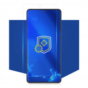 3mk Silver Protection+ Screen Protector - антибактериално защитно покритие за дисплея на Samsung Galaxy S21 (прозрачен) 1