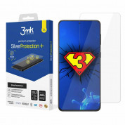 3mk Silver Protection+ Screen Protector - антибактериално защитно покритие за дисплея на Samsung Galaxy S21 Ultra (прозрачен)