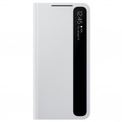 Samsung Clear View Cover EF-ZG991CJ for Samsung Galaxy S21 (light grey)