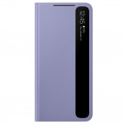 Samsung Clear View Cover EF-ZG991CV for Samsung Galaxy S21 (purple)