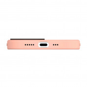 SwitchEasy MagSkin Case - тънък силиконов кейс с вграден магнитен конектор (MagSafe) за iPhone 12 mini (розов) 4