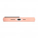 SwitchEasy MagSkin Case - тънък силиконов кейс с вграден магнитен конектор (MagSafe) за iPhone 12 mini (розов) 5