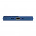 SwitchEasy MagSkin Case - тънък силиконов кейс с вграден магнитен конектор (MagSafe) за iPhone 12 mini (син) 5