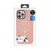 SwitchEasy MagSkin Case - тънък силиконов кейс с вграден магнитен конектор (MagSafe) за iPhone 12, iPhone 12 Pro (розов) 8