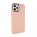 SwitchEasy MagSkin Case - тънък силиконов кейс с вграден магнитен конектор (MagSafe) за iPhone 12, iPhone 12 Pro (розов) 3