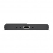 SwitchEasy MagSkin Case - тънък силиконов кейс с вграден магнитен конектор (MagSafe) за iPhone 12 Pro Max (черен) 4