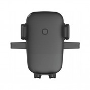 Platinet Wireless Car Charger 10W & Air Vent Holder - поставка за радиатора на кола с безжично зареждане за Qi съвместими смартфони (черен) 4