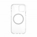 SwitchEasy MagClear Case - термополиуретанов (TPU) кейс с вграден магнитен конектор (MagSafe) за iPhone 12 mini (бял-прозрачен) 7