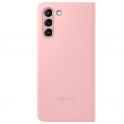 Samsung LED View Cover EF-NG996PP - оригинален калъф през който виждате информация от дисплея за Samsung Galaxy S21 Plus (розов) 1