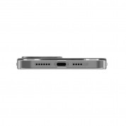 SwitchEasy MagClear Case - термополиуретанов (TPU) кейс с вграден магнитен конектор (MagSafe) за iPhone 12 Pro Max (сив-прозрачен) 4