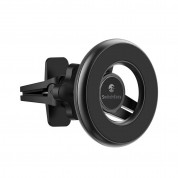 Switcheasy MagMount Vent Car Mount - магнитна поставка за радиатора на автомобил за iPhone с MagSafe (черен) 2
