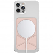 SwitchEasy MagStand Leather Stand for iPhone (pink sand) 1